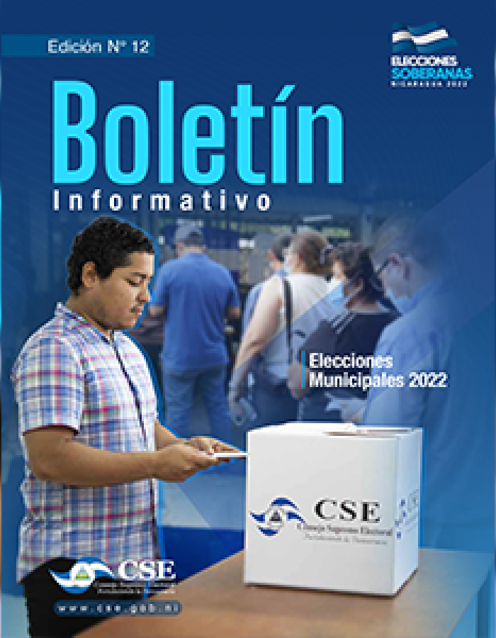 boletin 12 elecciones municipales 2022